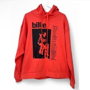 NWOT Billie Eilish Concert Tour Hoodie Sweatshirt Pullover (Med Unisex)
